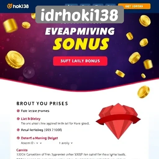 Promo dan Bonus Menarik di idrhoki138 untuk Anggota Baru